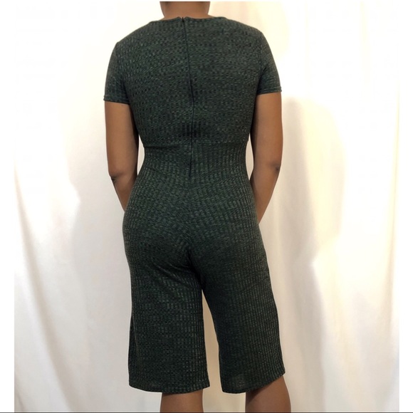 Green Summer Romper - Picture 3 of 6